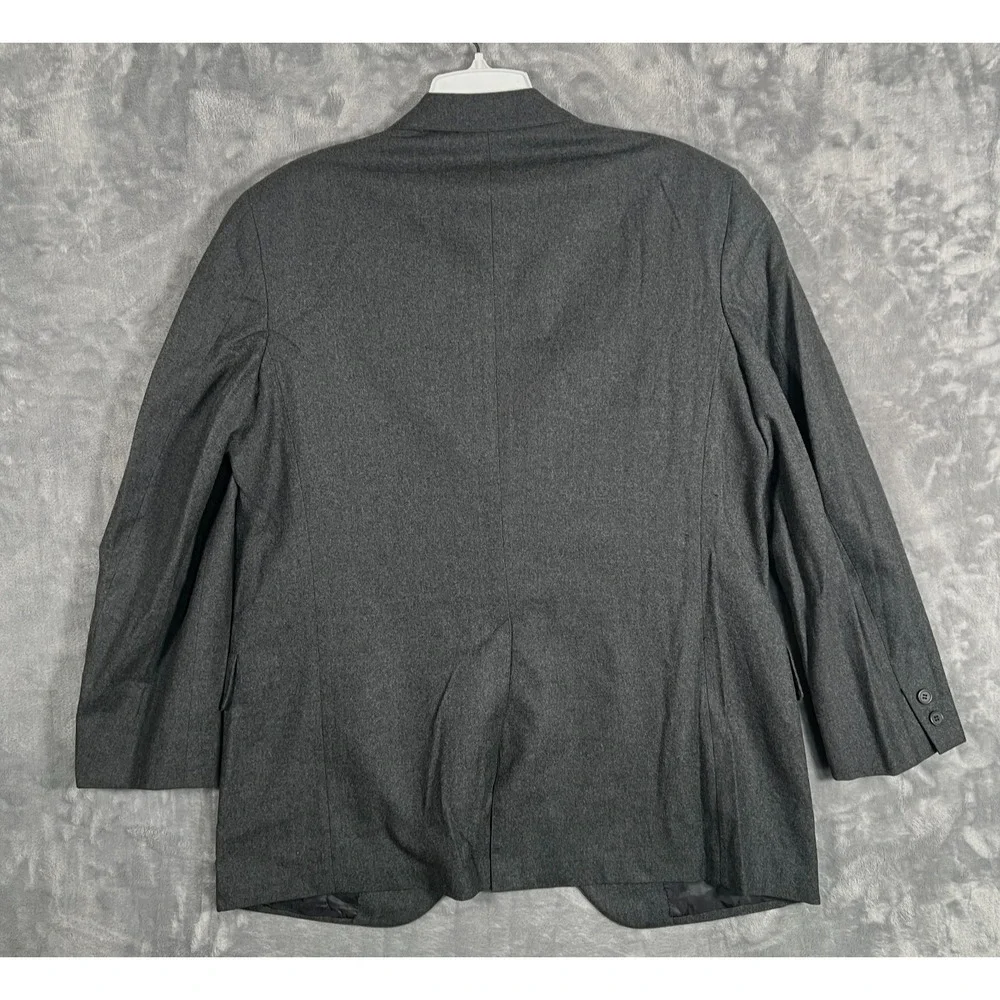 Vintage Brooks Brothers Blazer Mens 41R Gray Suit Jacket Sport Coat 80s 90s